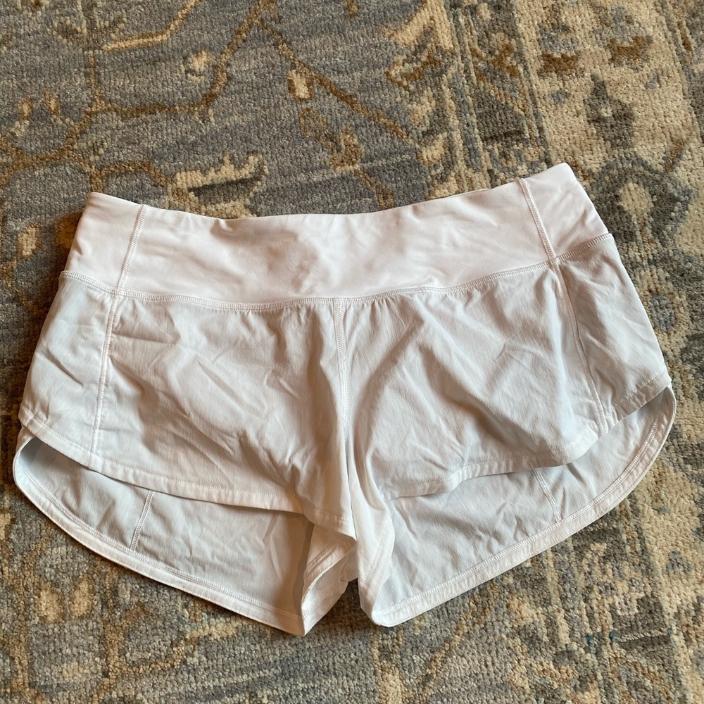Lululemon speed up short size 4